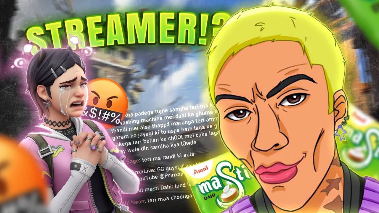 Use Headphones!! Valorant Streamer Rage moment!!😂💀 @Horror_playzz 