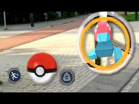 Catching A Pokemon In Pokemon GO!! *REAL FOOTAGE*