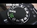 Nikon D3100 DSLR  Basic beginner tutorial training Part 1