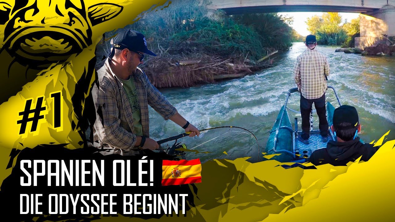 New Update Spanien Olé | Wallerfischen am Rio Ebro | Spinnfischen | Driftfischen