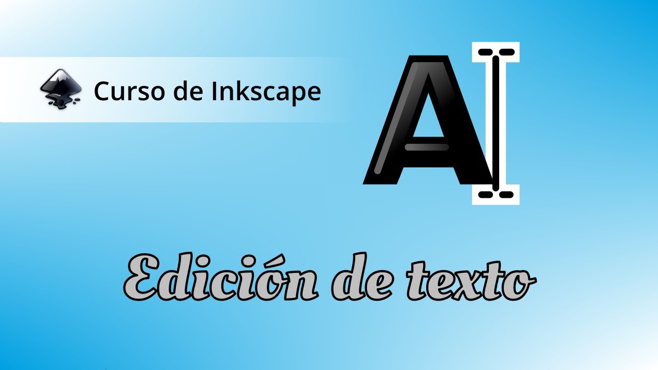 Edición de texto en Inkscape