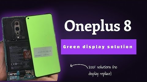 Oneplus 8 green display solution || @mobile_fixer_pratik 