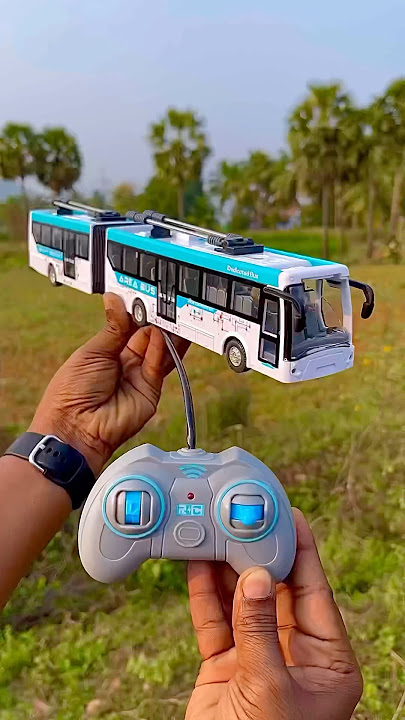 Remote Control City Bus Unboxing #bus #car #bike #shorts #redkashshorts