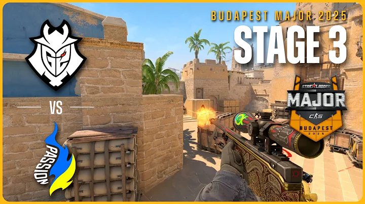 Passion UA vs G2 - HIGHLIGHTS - StarLadder Budapest Major 2025 - STAGE 3 | CS2