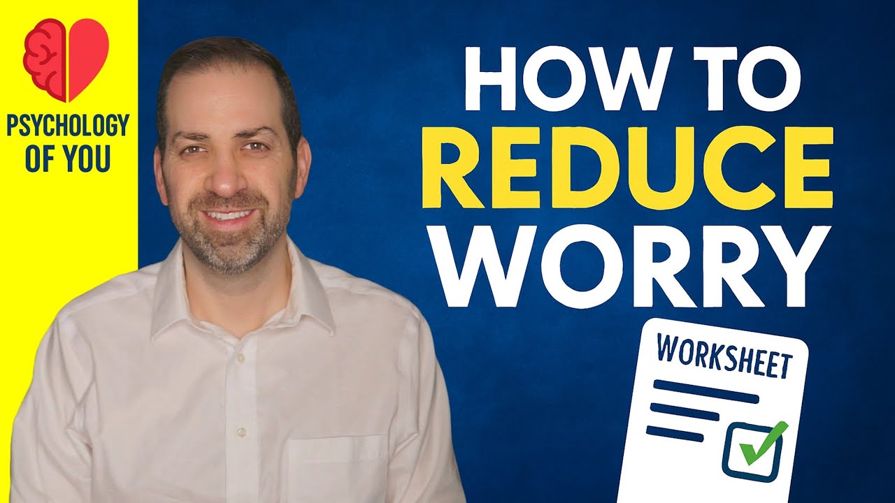 Can't STOP WORRYING? Try These 6 Questions: Worry Management 16