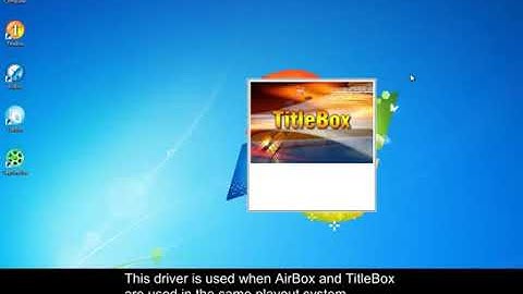 Titlebox Driver Manager