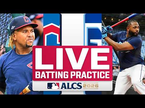 Guardians vs. Rays ALCS Game 2 LIVE Batting Practice 공식 하이라이트 썸네일