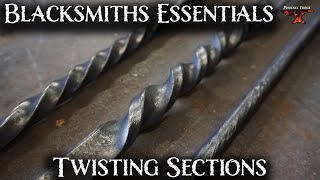 Twisting Steel- The Basics - Blacksmiths Essentials -