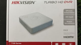 Hikvision DVR Setup | how to install my new hikvision DVR