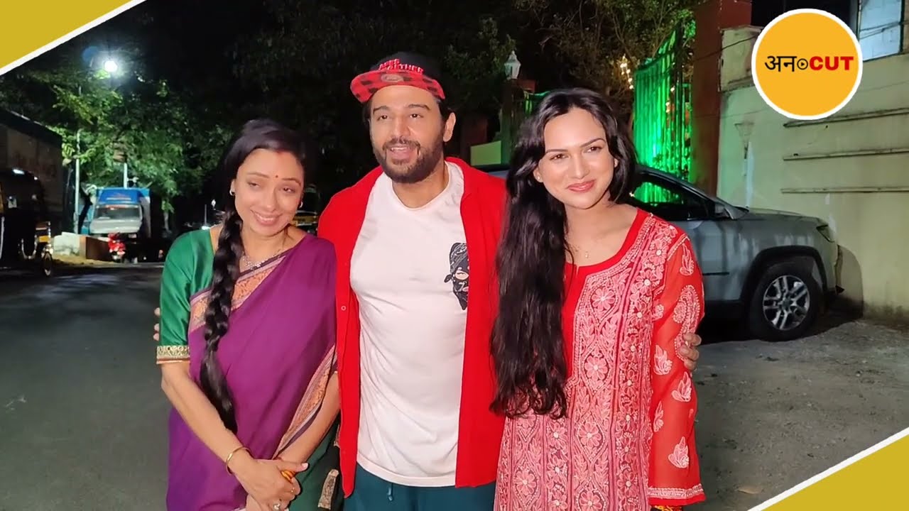 Anupama Gaurav Khanna how cutely handle reel and real wife