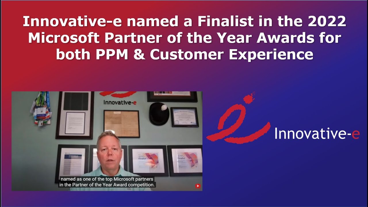Innovative-e named Finalist in Microsoft Partner of the Year Awards in ...