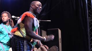 Jalikunda at Montserrat African Festival 2013: Sidiki's mesmerising djembe drum solo