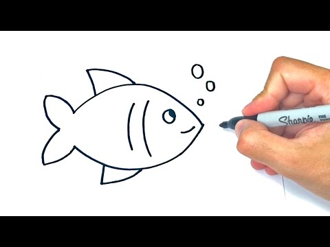 Vídeo: Com Dibuixar Un Peix Daurat