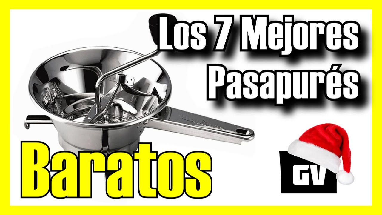 🔥🥔 Los 7 MEJORES Pasapurés BARATOS de Amazon [2025]✅[Calidad/Precio] Manuales / Eléctricos / Grandes