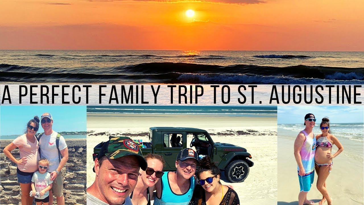 St. Augustine & Crescent Beach, Florida Family Trip! | Places to go for family adventures!