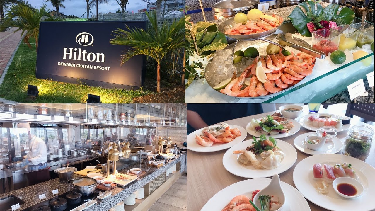 奇跡 あの超一流ホテル ヒルトン の撮影許可がもらえたので行ってみたら全ての料理がガチすぎた 沖縄観光 北谷 ヒルトン沖縄北谷 Youtube