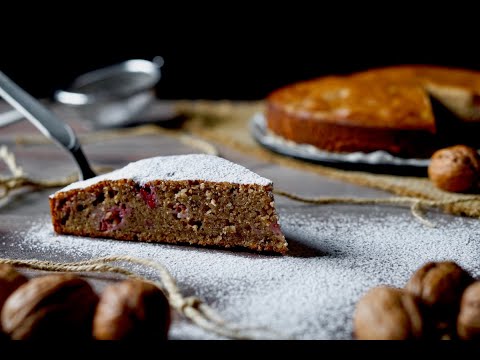 Video: Torta Di Noci E Lamponi