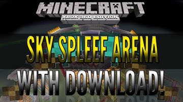Minecraft (Xbox 360): Spleef Arena map w/ download