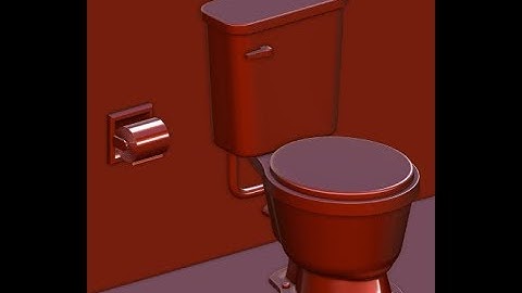 Blender: Modeling a Toilet
