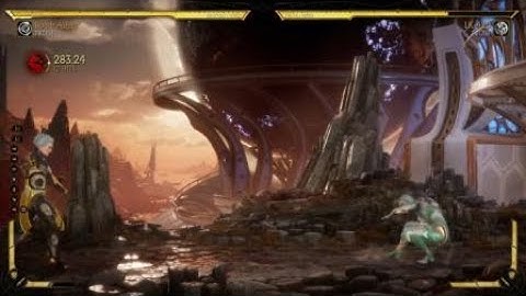 MK11 custom Frost: ice auger/bomb full-screen KB