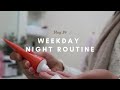 Simple and Relaxing Weekday Night Routine