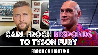 ‘You are HURTING the game of boxing’ Carl Froch responds to Tyson Fury