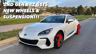 2023 SUBARU BRZ GETS NEW WHEELS AND SUSPENSION!