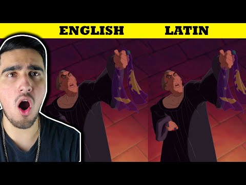 Hellfire English vs Latin? (Reaction to Hellfire Disney)