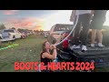our FIRST time at boots & hearts!!