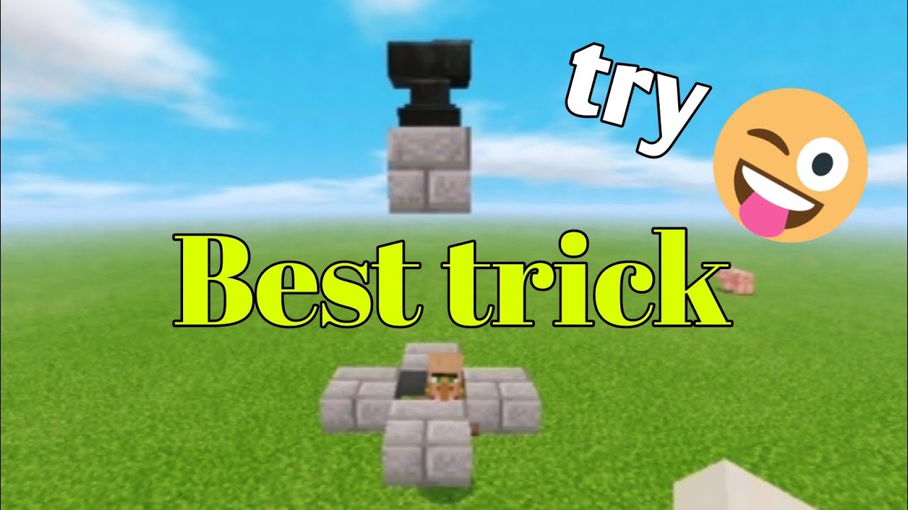 😱best trick || try this || Minecraft best trick - YouTube