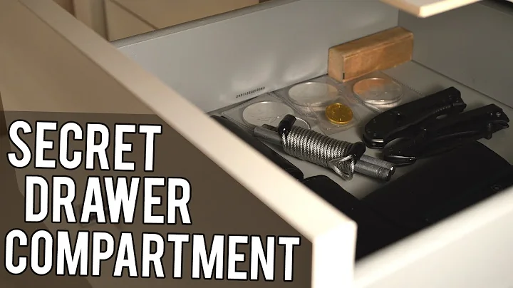 How to Make a Secret Drawer Compartment