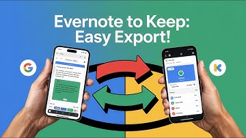 How to Export from Evernote to Google Keep (Easy Guide)