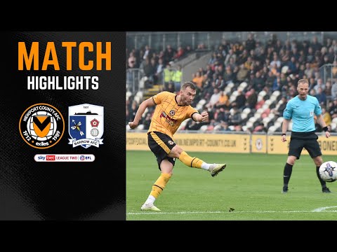 Newport Barrow Goals And Highlights