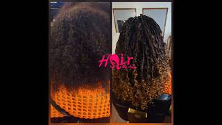 Would you rock this? Yes or YES 😍#crochet #crochetbraids #bohobraids #fypage #beforeandafter