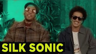 Bruno Mars and Anderson .Paak AKA Silk Sonic in the Big Interview