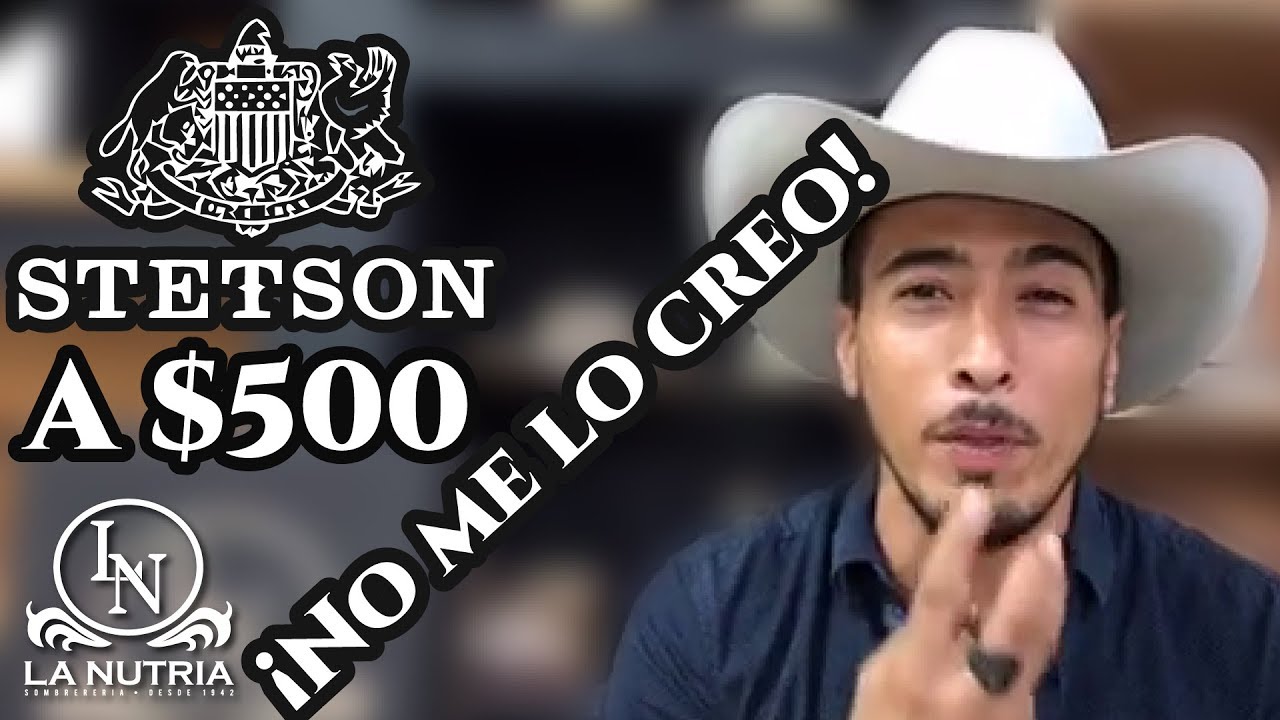 Texanas STETSON a $500!, y qué significa el moño negro en mi - a Manolo - YouTube