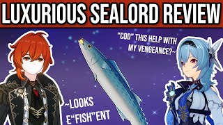 LUXURIOUS SEA LORD Showcase And Analysis For MANY CHARACTERS! How Is This FREE?! Genshin Impact LUXURIOUS SEA LORD Showcase And Analysis For MANY CHARACTERS! How Is This FREE?! Genshin Impact