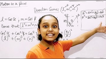 Direction cosine | vector class 11 physics | IIT-JEE | natasha