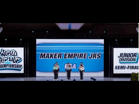 Maker Empire Jrs. - USA | Junior Division Semi-Finals | 2023 World Hip Hop Dance Championship