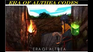 Era of Althea ! Era of Althea Codes - Watch Full Details ! era of althea trello ! Althea Codes