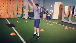 Split Stance Snapdowns to Rapidly Accelerate into the Ground