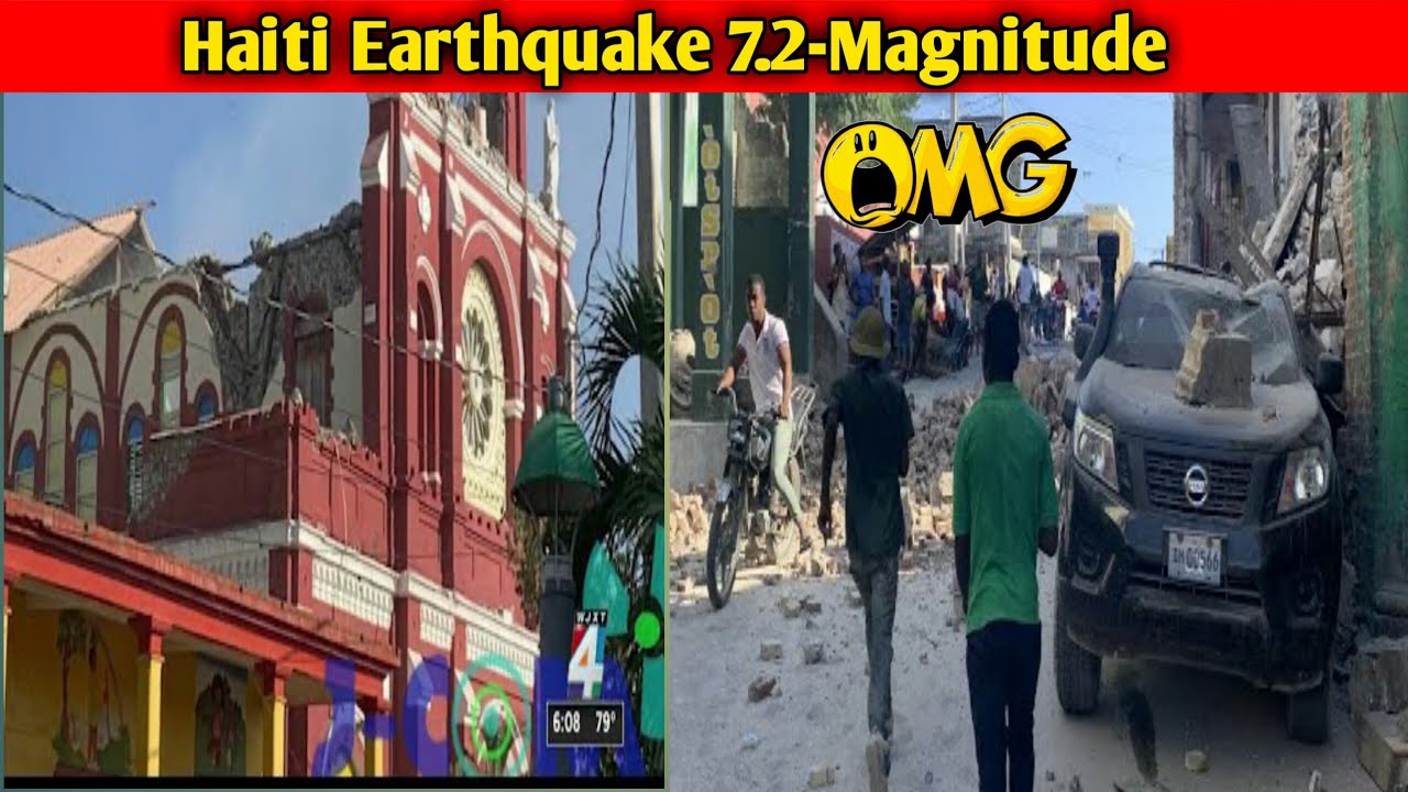 Haiti Earthquake: Footage Shows Immediate Aftermath|A Powerful 7.2-Magnitude Earthquake Struck Haiti
