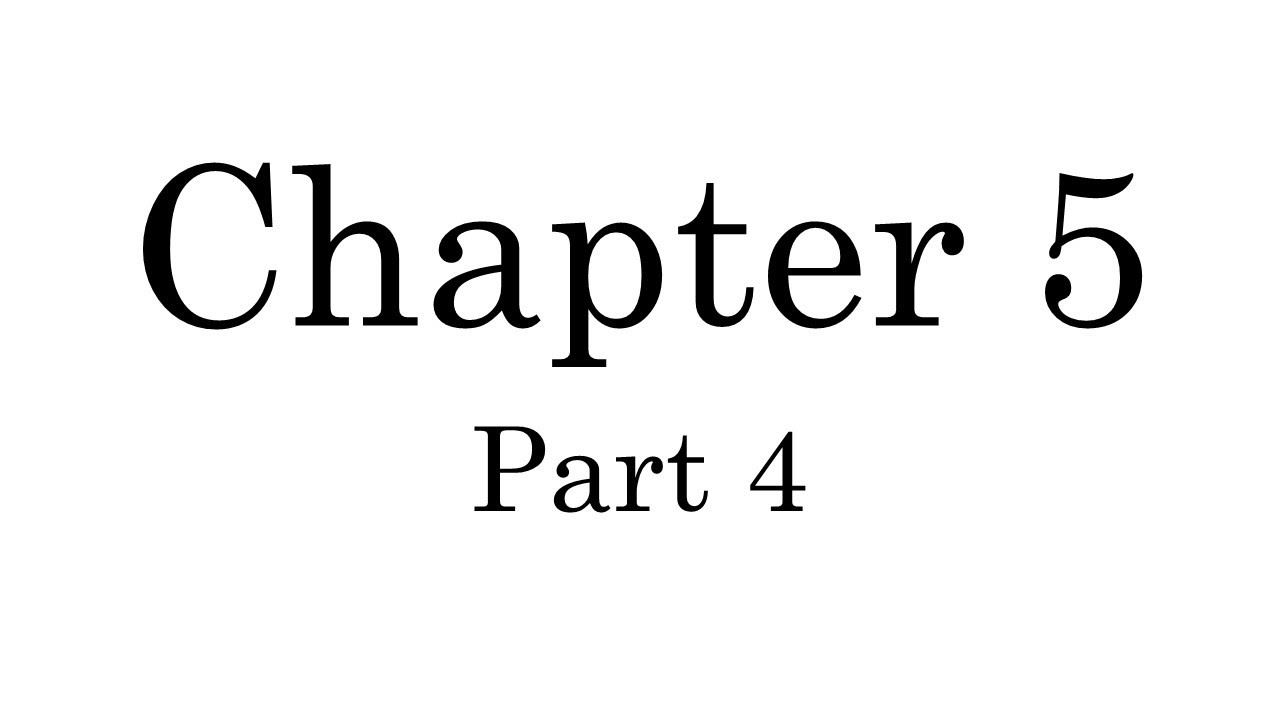 Chapter 5 part 4 New Words - YouTube