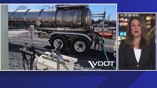 Virginia officials advise staying off the roads during storm