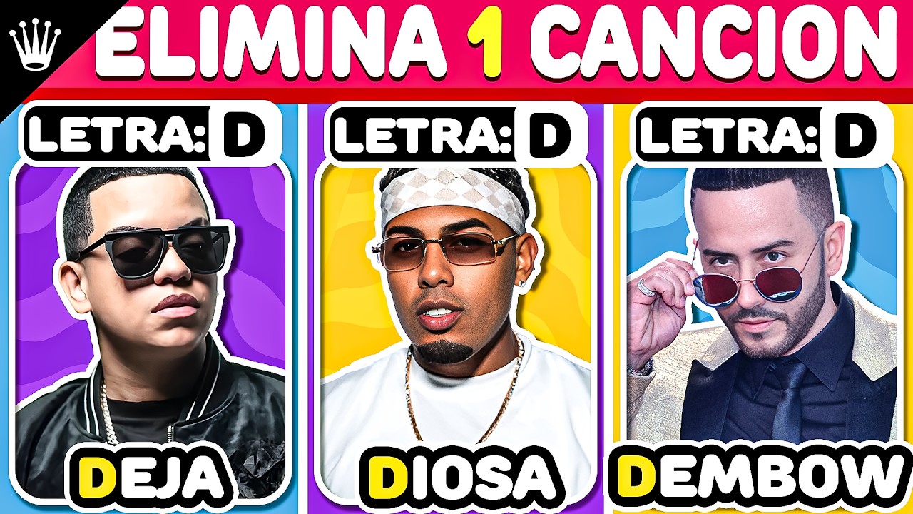 Elimina 1 Canción por cada Letra del Abecedario 🔥💣 ¿Cual Es Tu Favorita?  | BRAHYMUSIC
