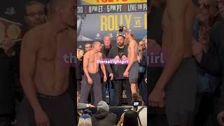 😳DAVID &amp; GOLIATH!  Tszyu &amp; Fundora make weight &amp; READY for a PHONE BOOTH WAR! 🔥