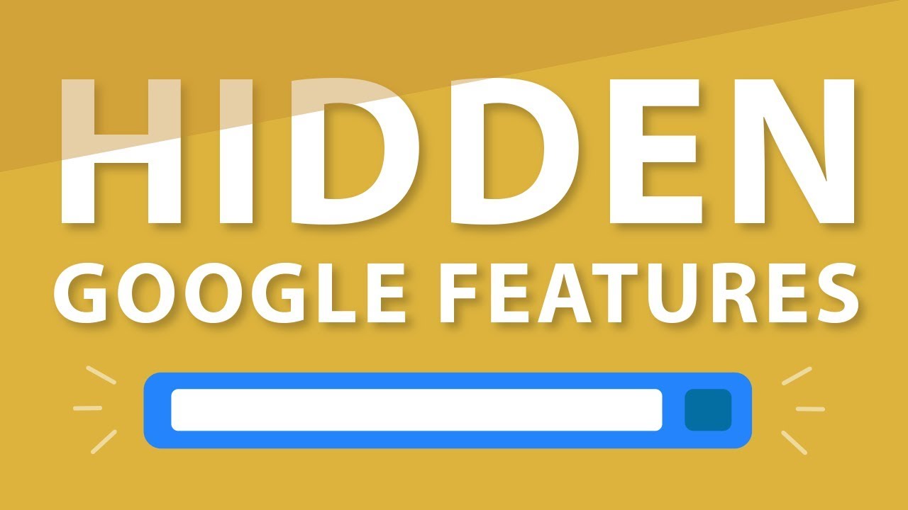 Do You Know Google's Hidden Tools?