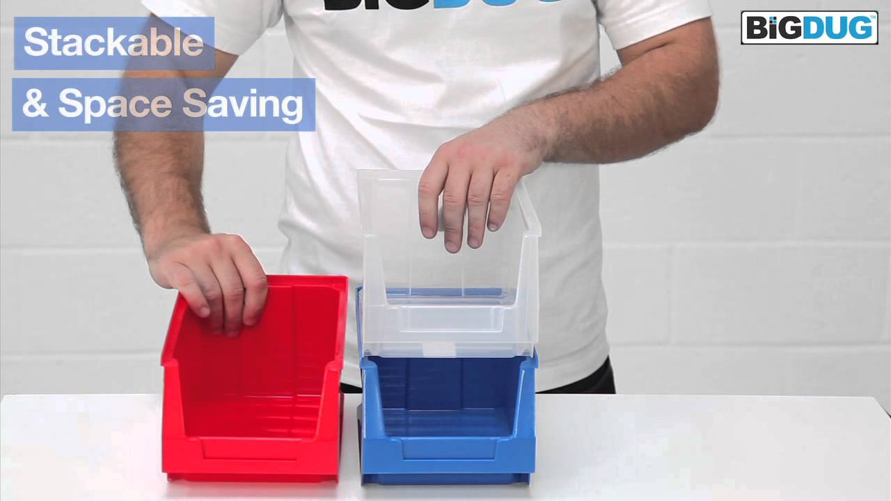 Plastic Shelf Bins - Multipack