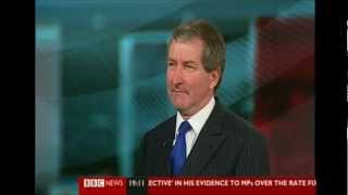 UK parliamentarians report on Barclays and LIBOR manipulation published --  18 Aug BBC News Channel