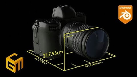 GeoMeasure: a New 3D measuring tool for blender | Brief installation Guide